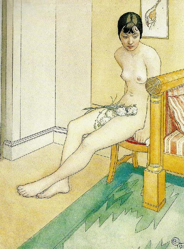 Carl Larsson japansk nakenmodell